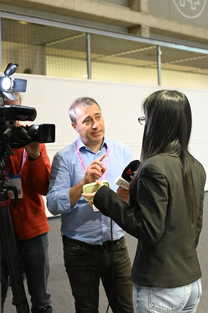 Live TV interview