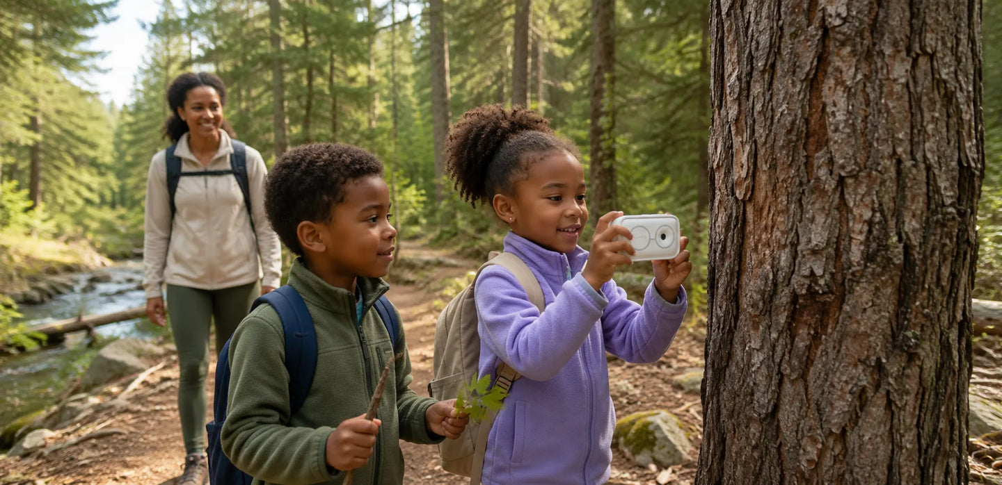 Dr.Look AI Cap nature explorer activity for kids