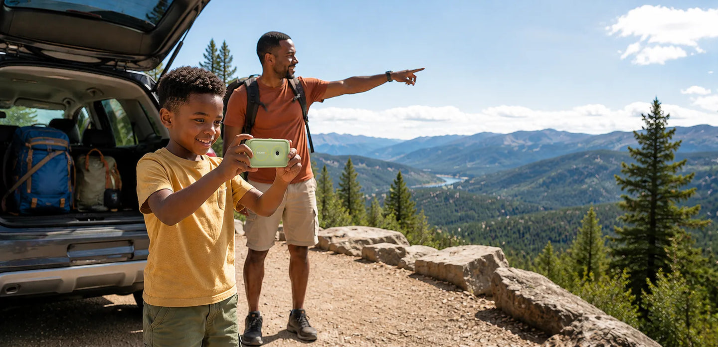 Dr.Look AI Cap road trip learning for kids