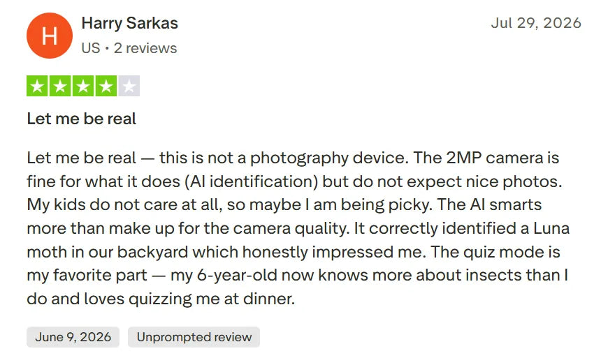 Trustpilot review by Harry Sarkas: Let me be real